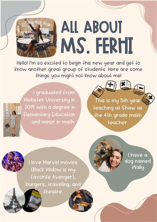 All About Ms. Ferhi